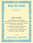 Karl Scheit: Die leichtesten Solostücke berühmter Lauten- und Gitarrenmeister